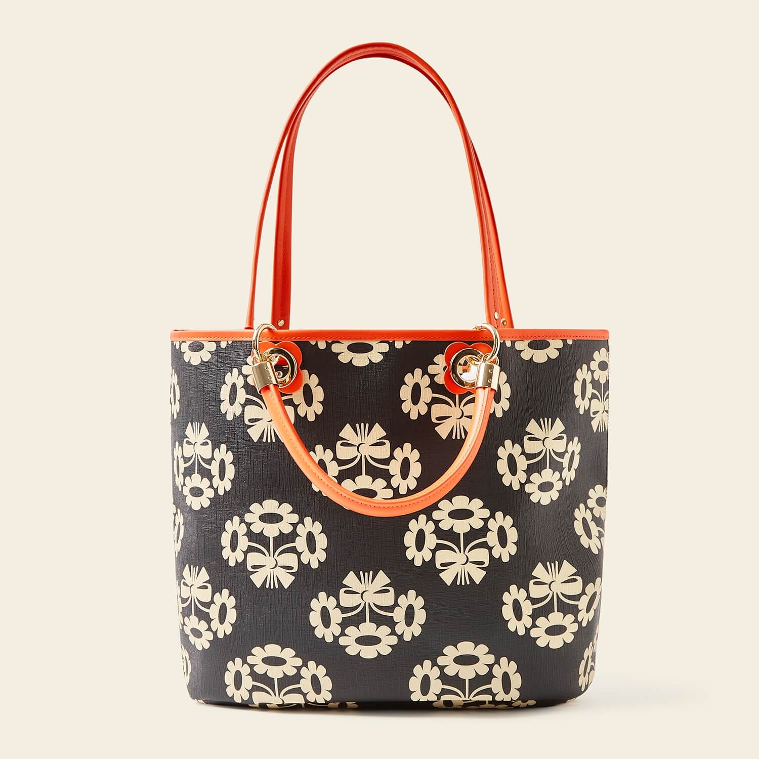 Smile Tote - Posey Flower Midnight - Image 4