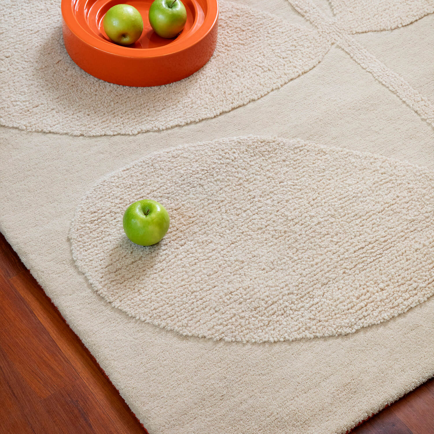 Solid Stem Rug - Ecru - Image 2