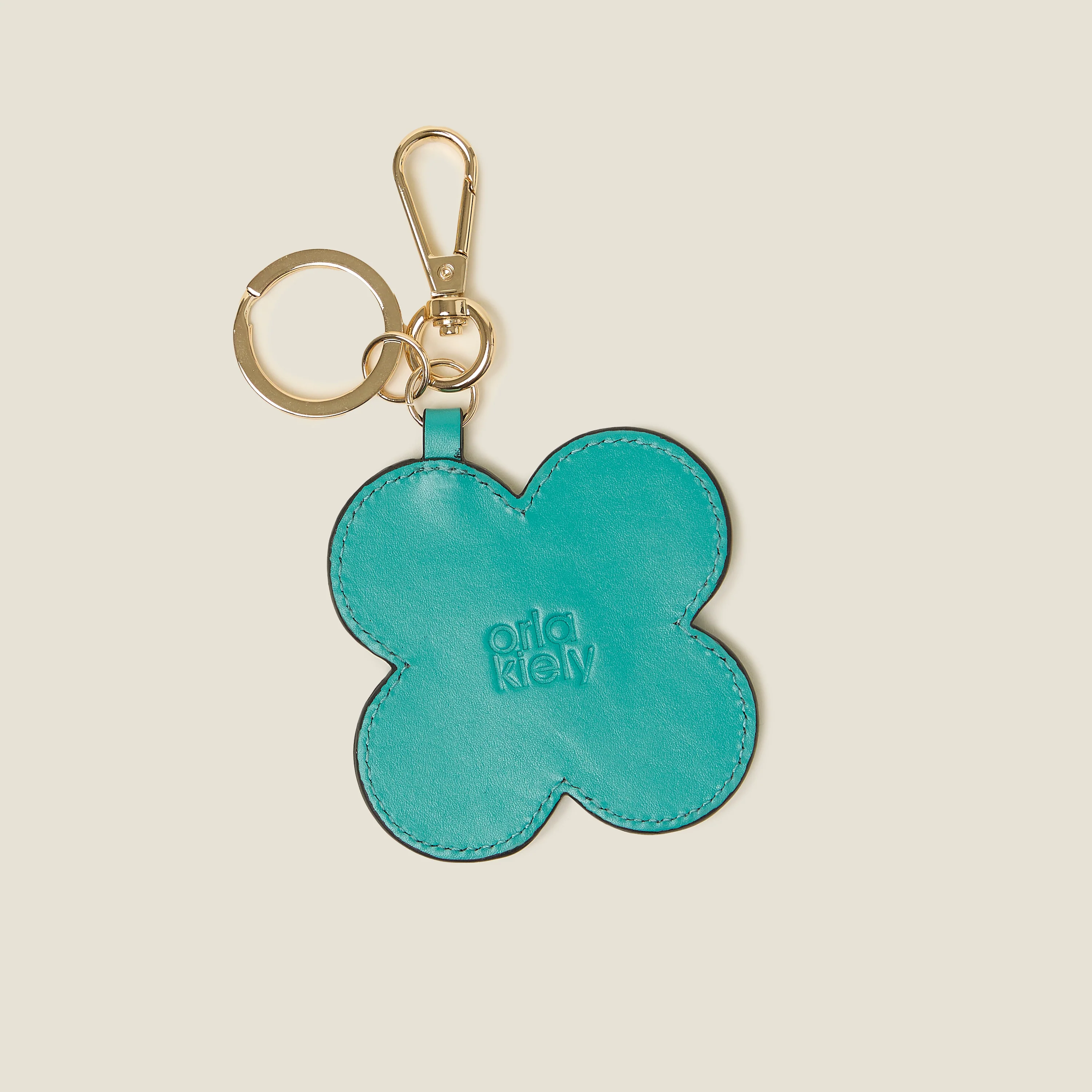 Spot Flower Key Ring - Turquoise - Image 3