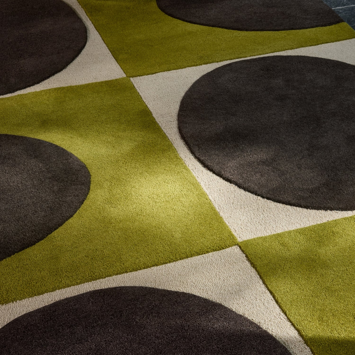 Spot Square Rug - Walnut Lichen - Image 2