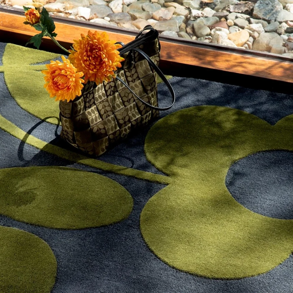 Sprig Stem Rug - Marine - Image 2