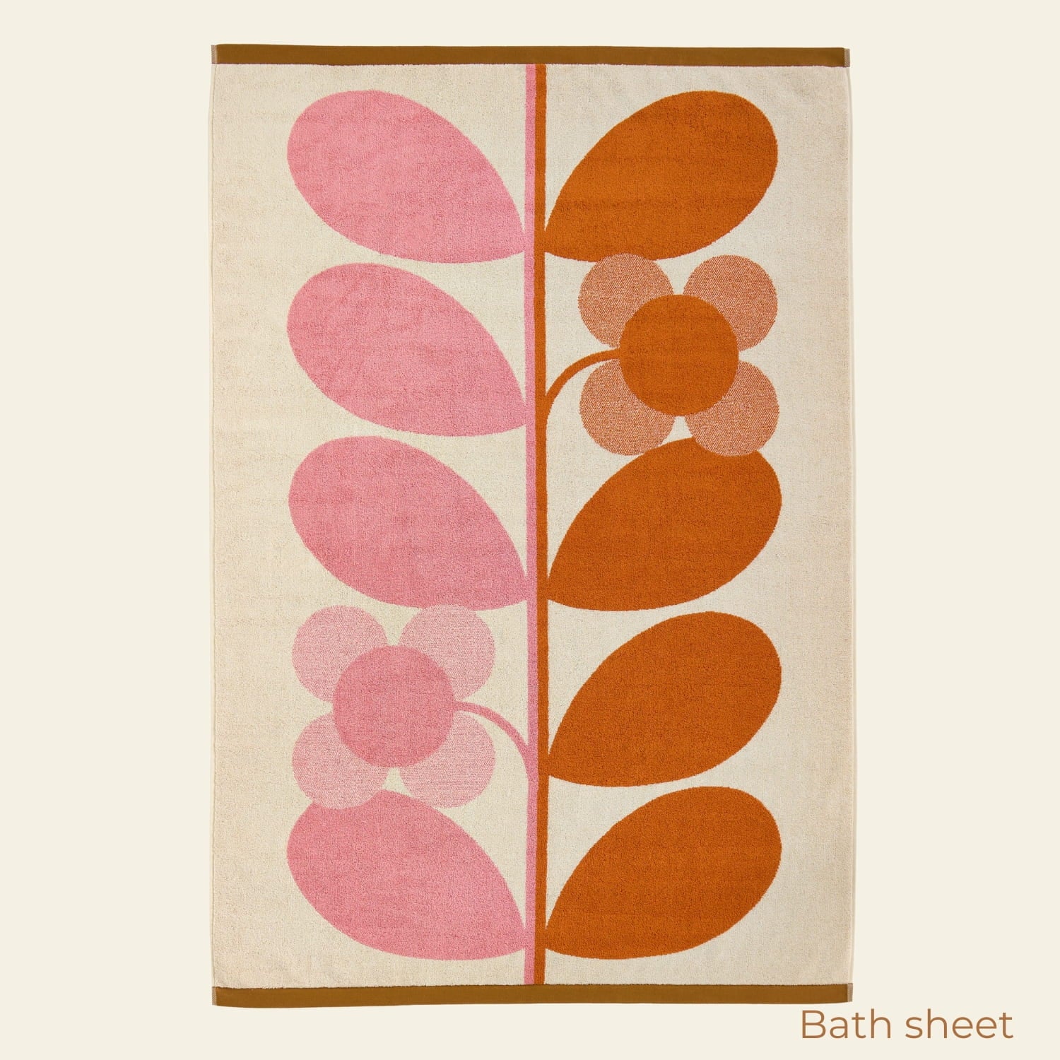 Stem Bloom Duo Towels - Blush - Image 2
