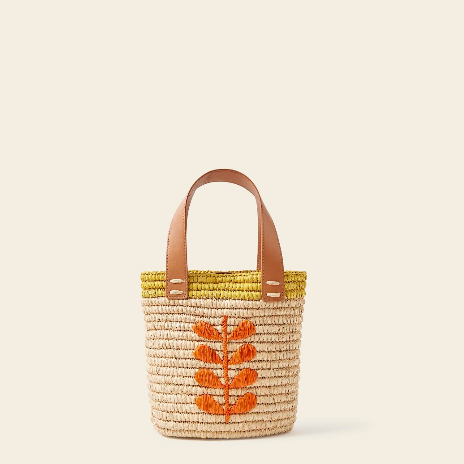 Sunday Mini Basket Bag - Bug Yellow - Image 4