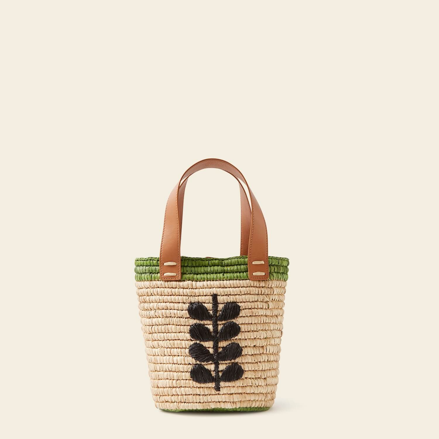 Sunday Mini Basket Bag - Puffin Green - Image 4