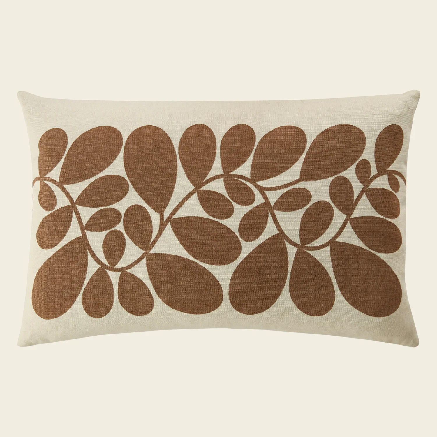 Sycamore Stripe Cushion - Coffee - Image 3