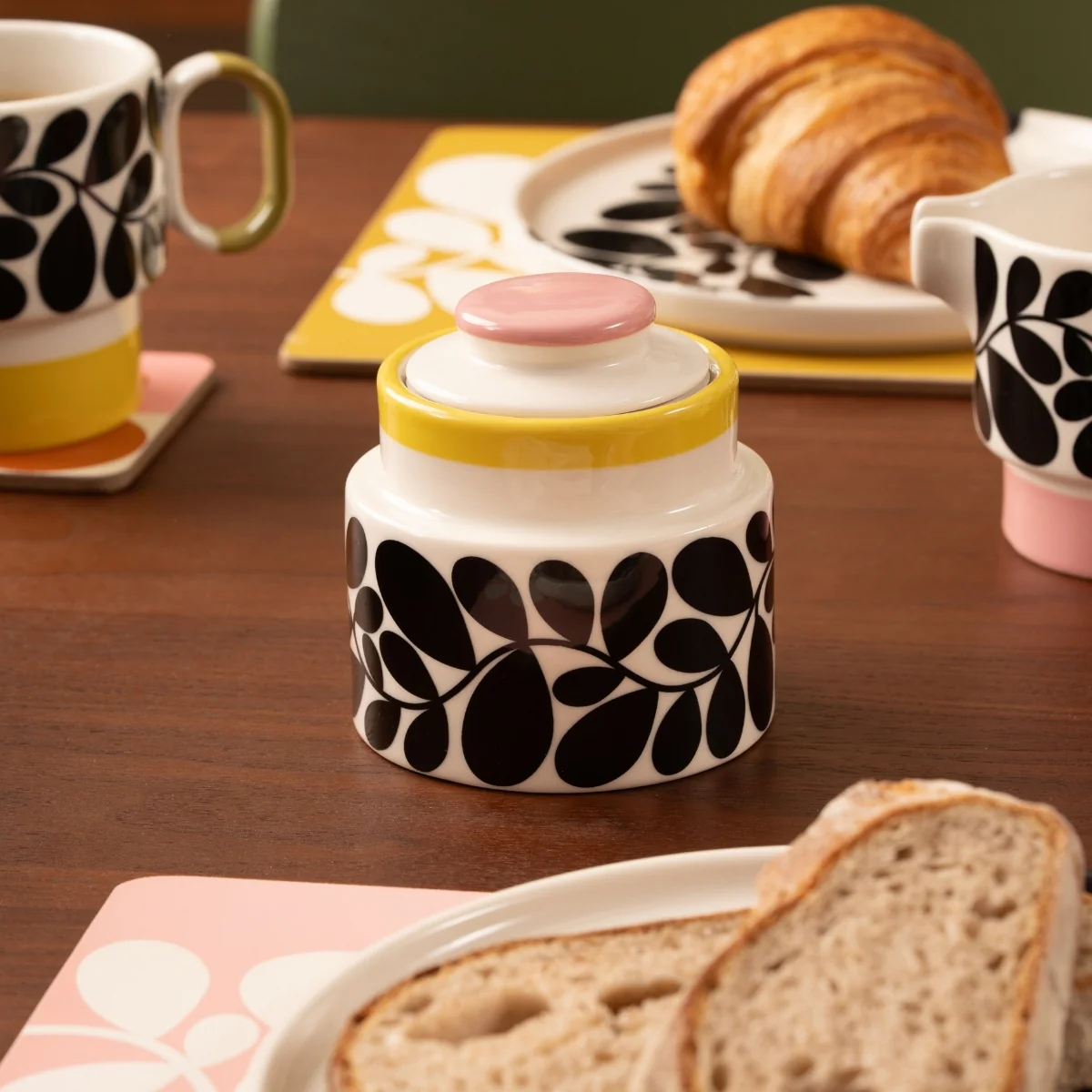 Sycamore Stripe Sugar Bowl