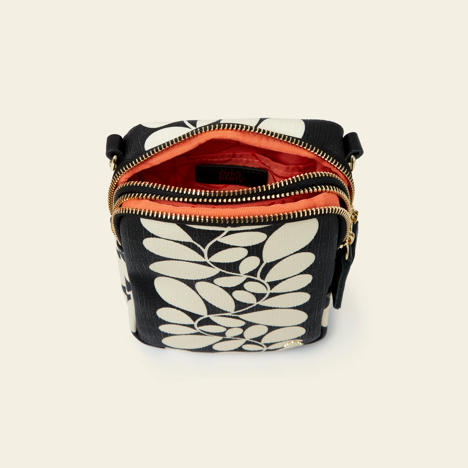 Tall Duo Crossbody - Sycamore Stripe Black - Image 5