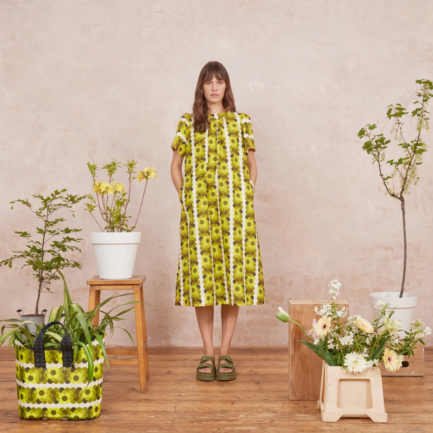 The Orla Dress - Retro Flower - Image 5