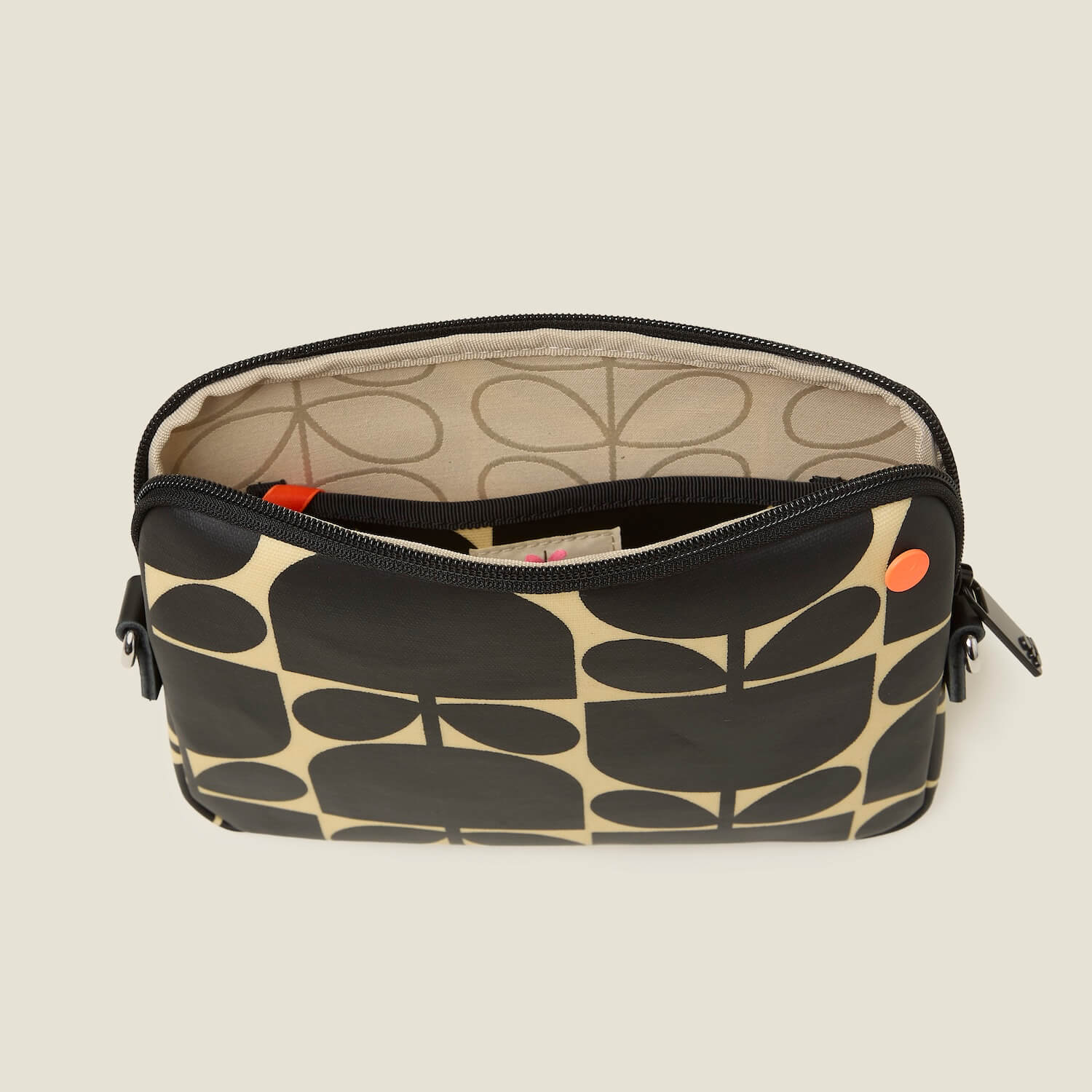 The Slim Crossbody - Block Flower Monochrome - Image 5