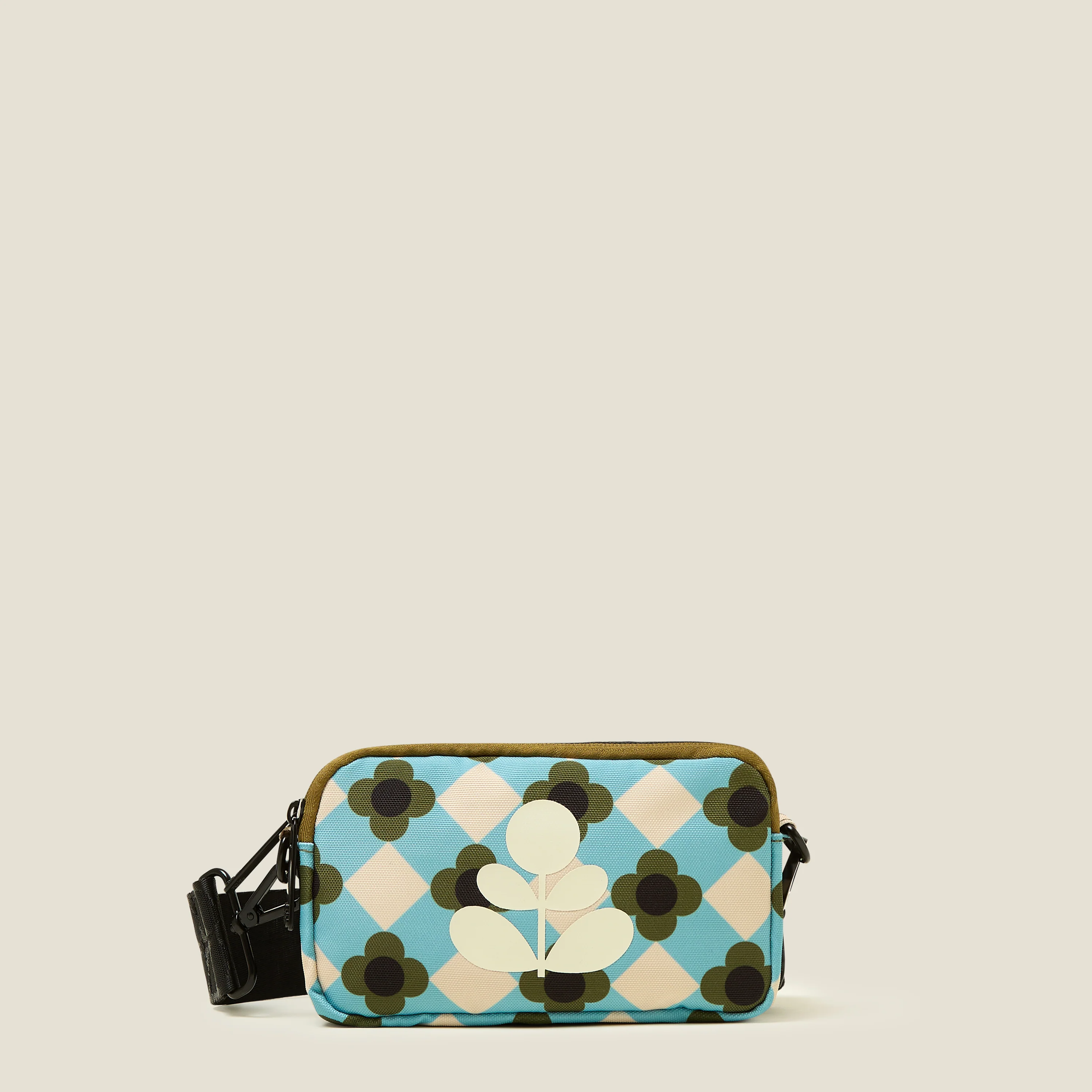 Tripod Crossbody - Flower Check Ziggurat - Image 2