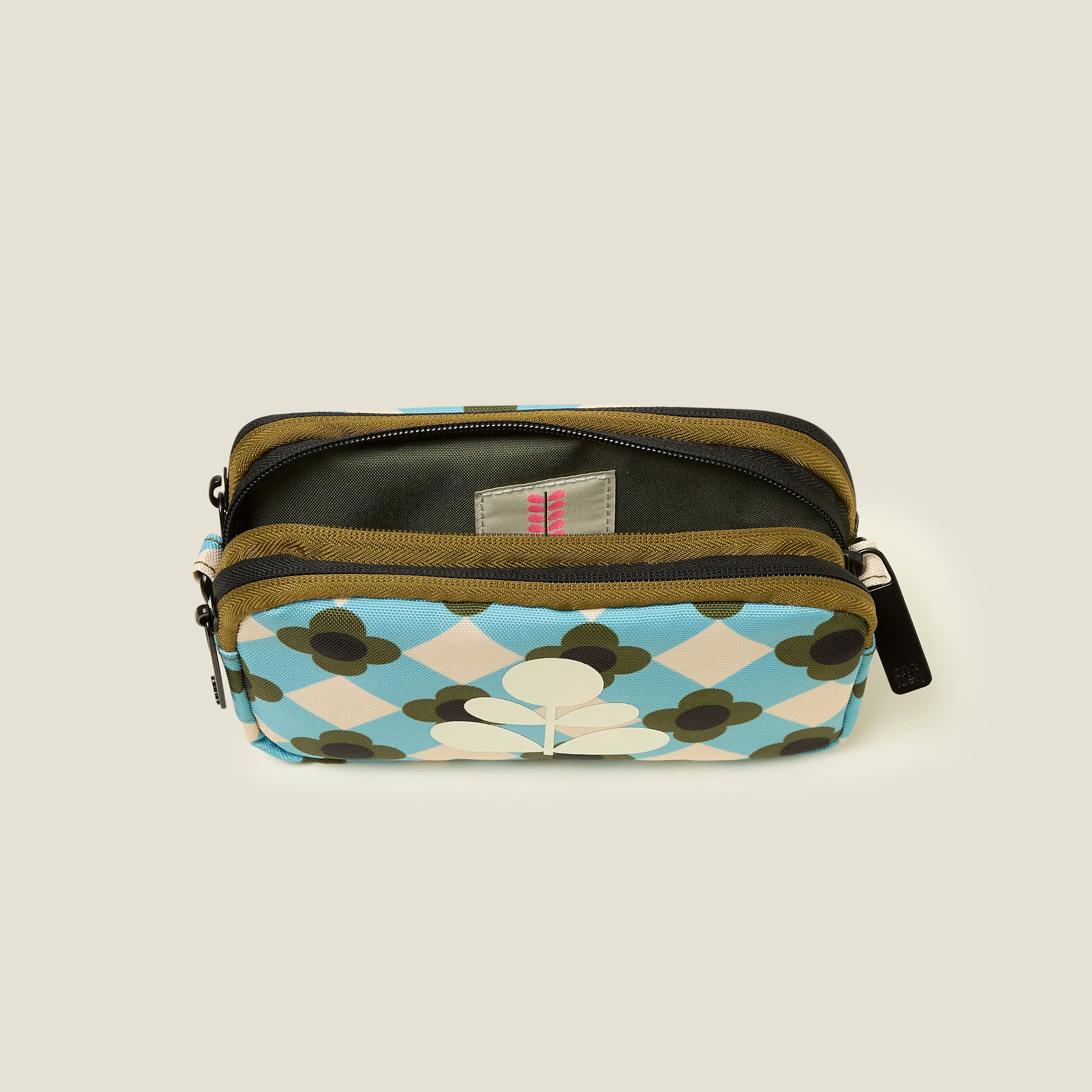 Tripod Crossbody - Flower Check Ziggurat - Image 5