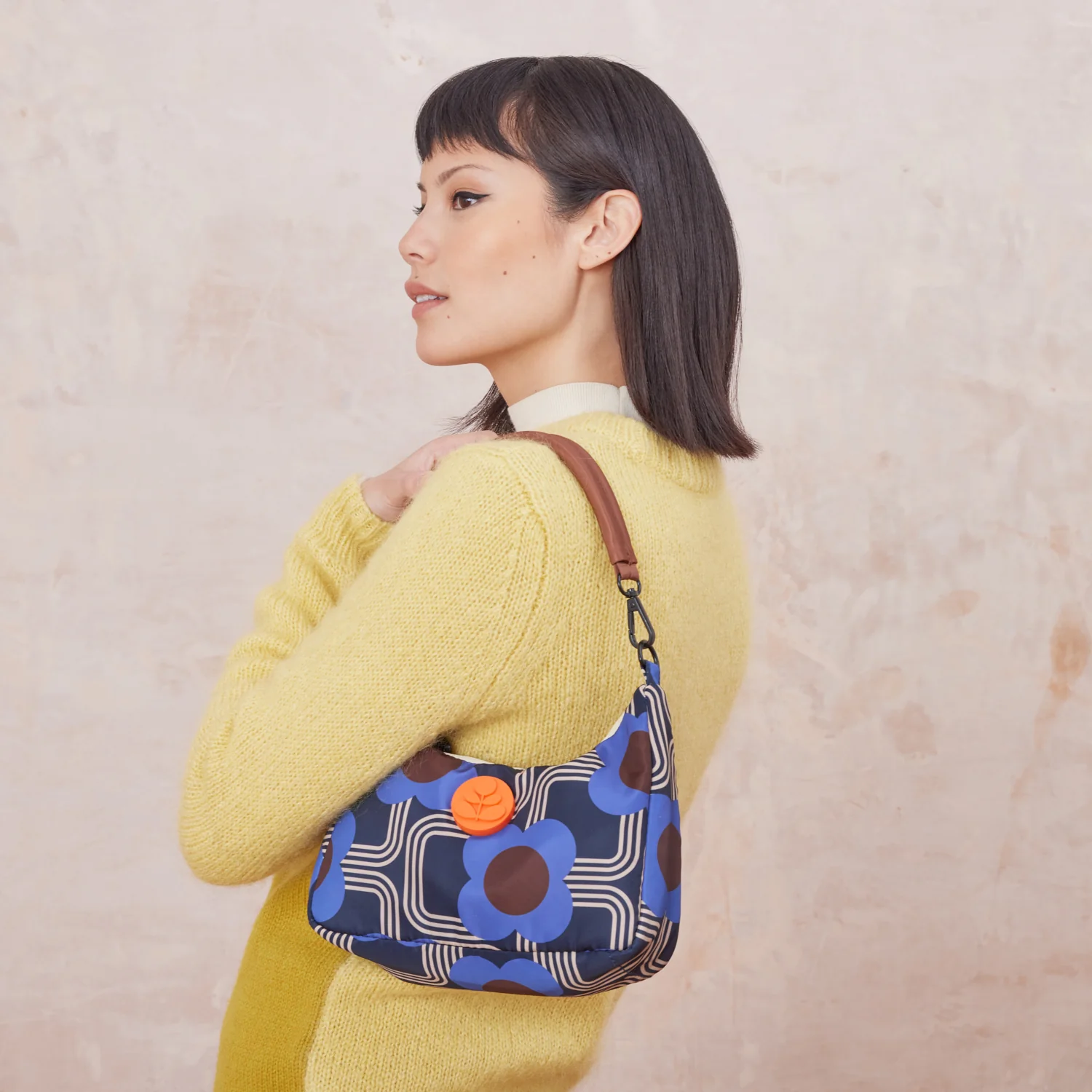 Venn Mini Shoulder Bag - Electric Flora Cobalt - Image 6