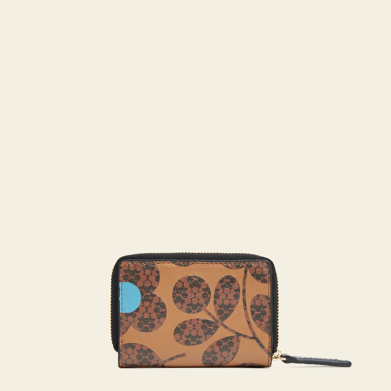 Viola Small Wallet - Tan Floating Flower - Image 2