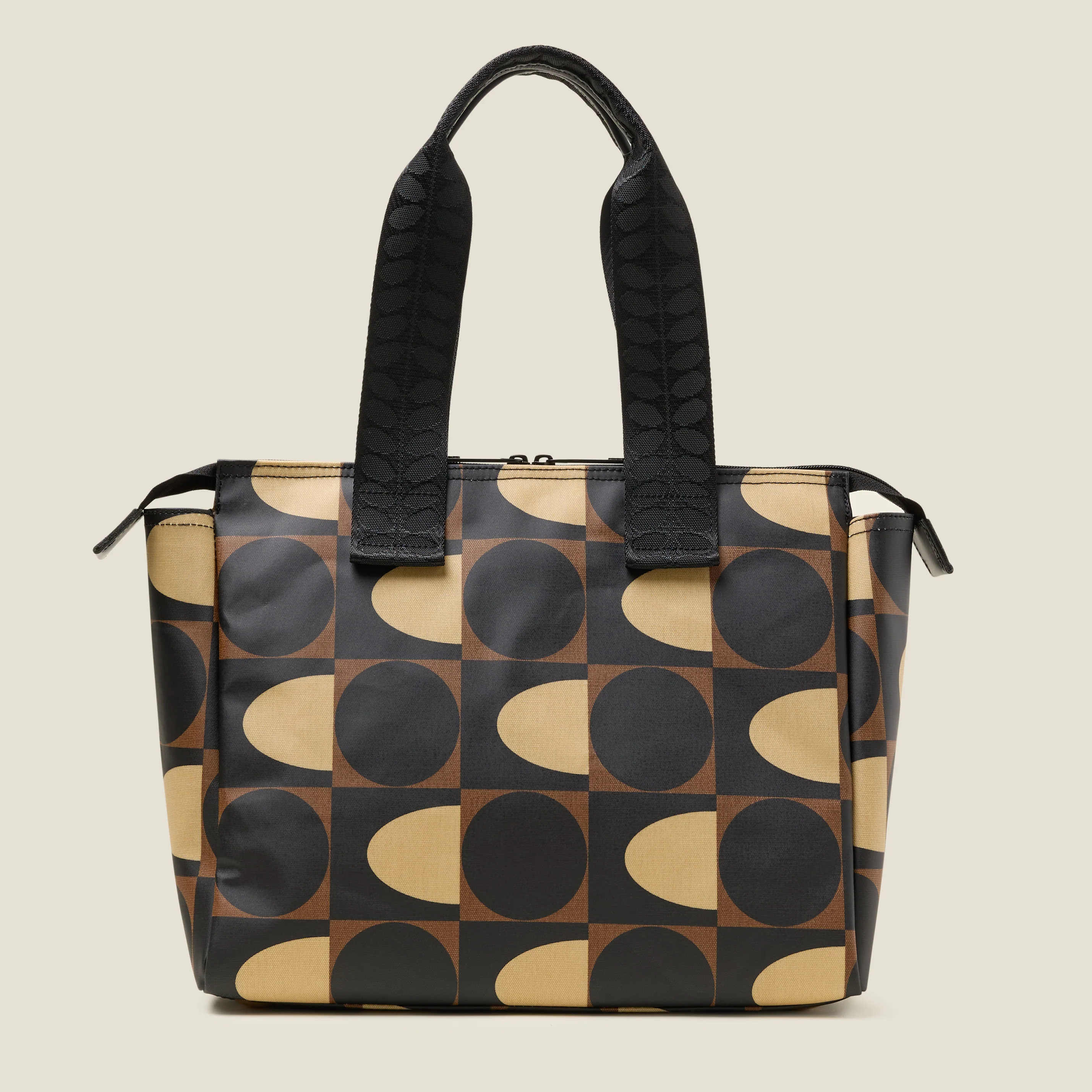 Walker Tote Bag - Spot Square Mocha - Image 4