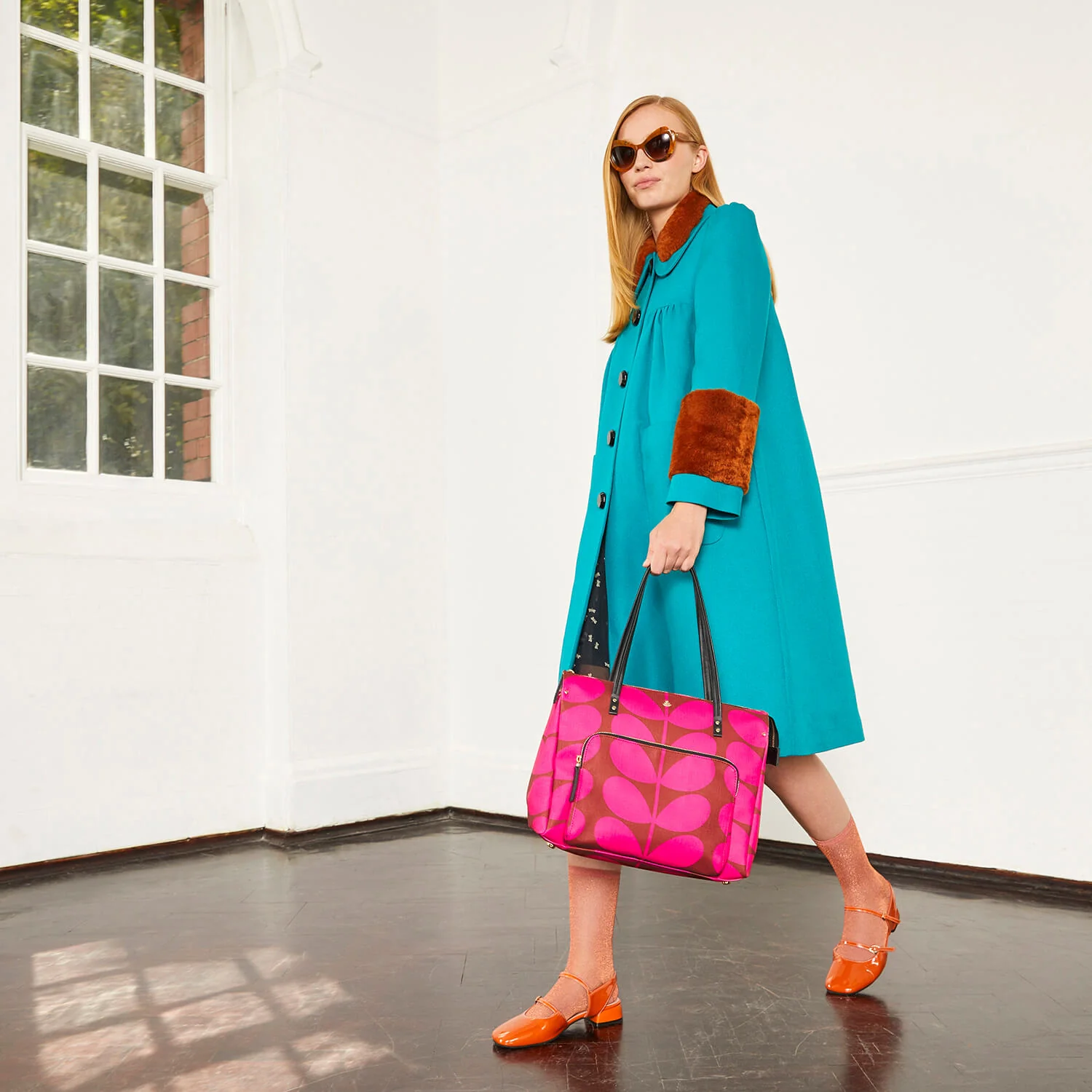 Watson Tote - Solid Stem Cerise - Image 2