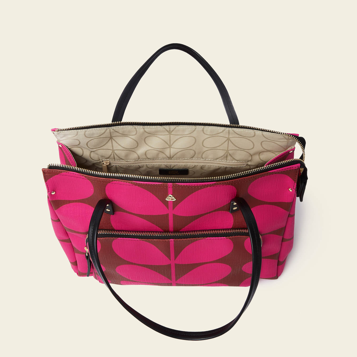 Watson Tote - Solid Stem Cerise - Image 5